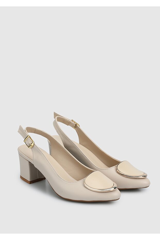 Pantofi de damă bej - 2