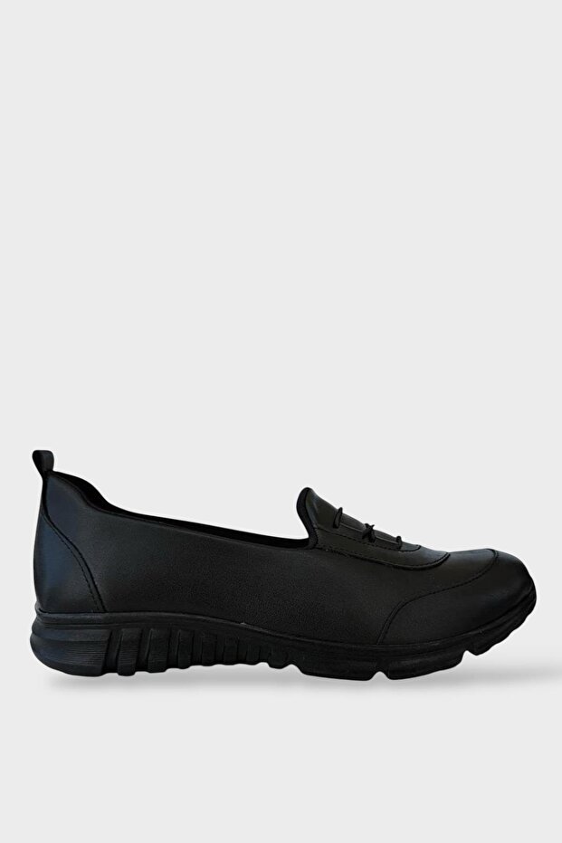 Orthopedic Women's Walking Shoes Black - Black