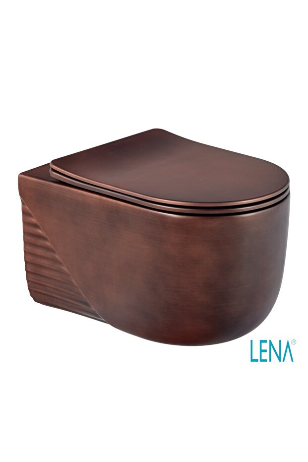 ASMA KLOZET KAPAK DAHİL ET-H5110C BORDO - 1