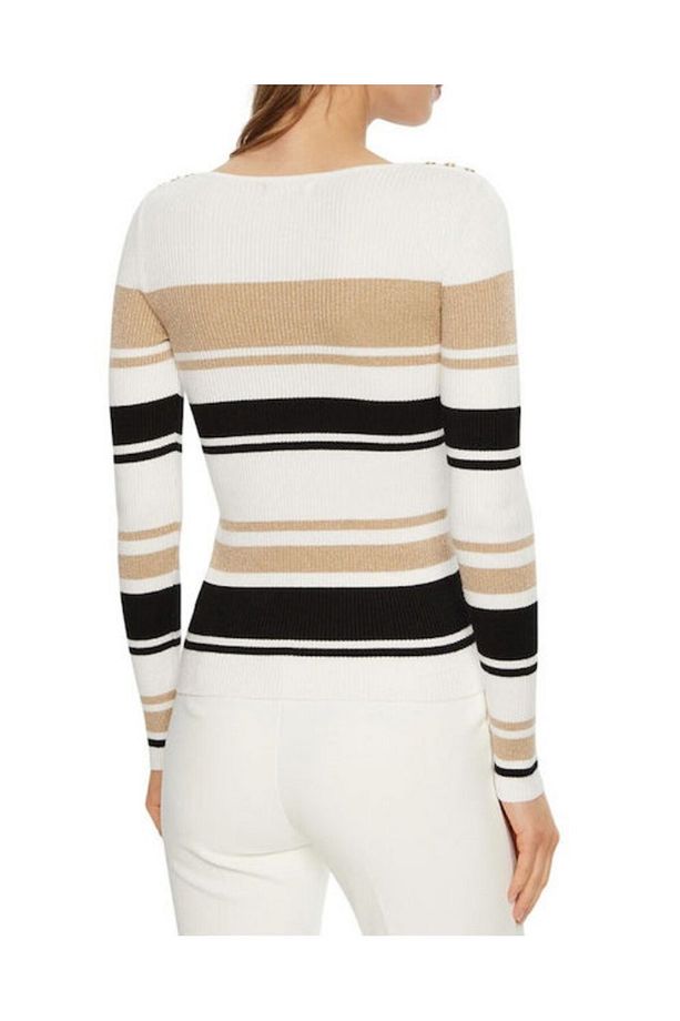 EVIE STRIPED VN LS S - 2