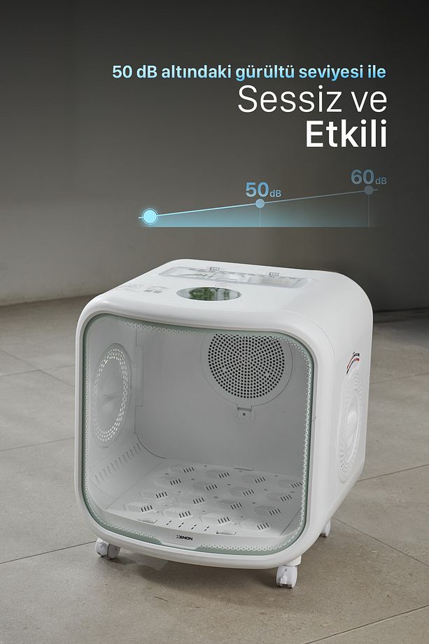 Akıllı Evcil Hayvan Kurutma Makinesi 75 Lt Sessiz 360° Kedi Köpek Kurutma Uygulama Kontrollü X8640 - 7