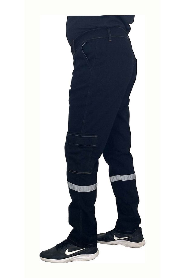 Iş Pantolonu Likralı Kot - 4