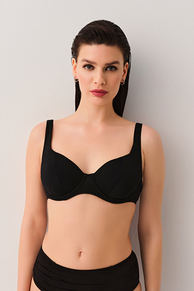 Balenli Toparlayıcı Bikini Üst - 2