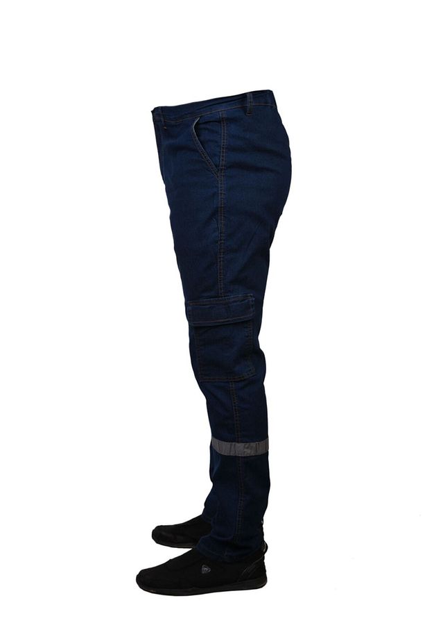 İş Pantolonu Likralı Kot - 3