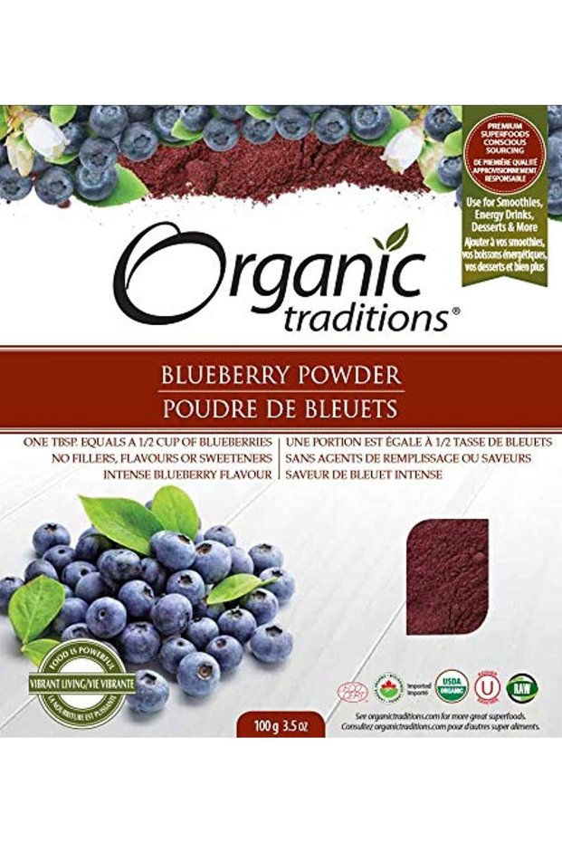 Blueberry Powder | 100 g | Intense Blueberry Flavor | No Fillers, Flavors, or Swe