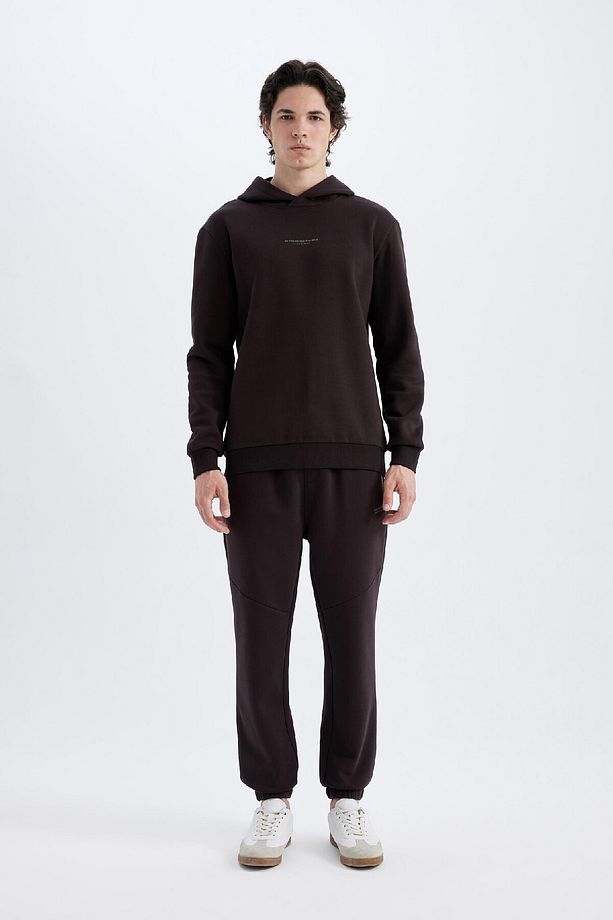 Regular Fit Jogger Eşofman Altı Fermuar Cepli Lastikli Paça Y5511az24au - 3