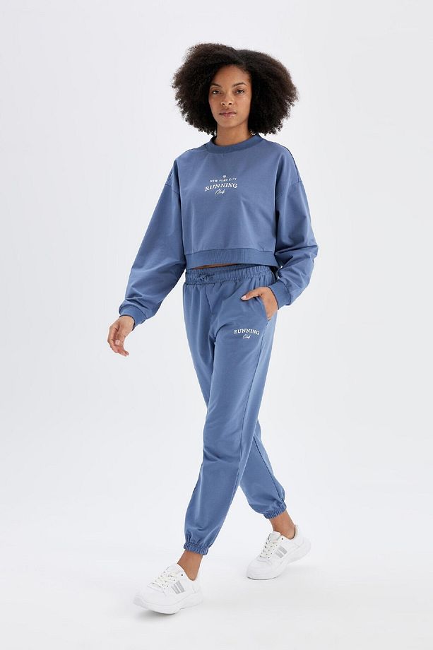 Fit Sporcu Jogger Eşofman Altı Standart Fit Basic Düz Uzun C9381ax24au - 6