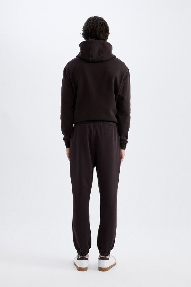 Regular Fit Jogger Eşofman Altı Fermuar Cepli Lastikli Paça Y5511az24au - 5