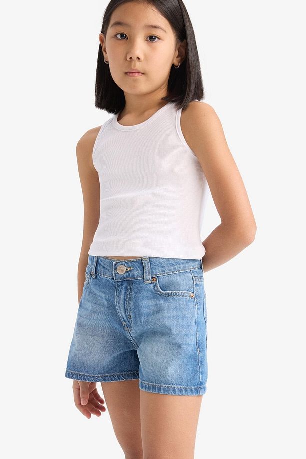 Kız Çocuk Jean Şort B5037A825SM - 5
