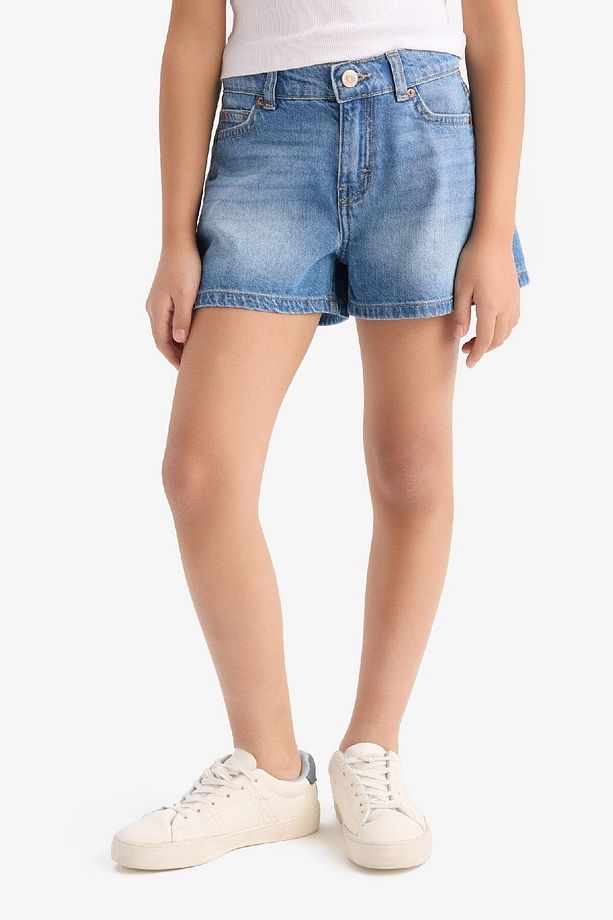 Kız Çocuk Jean Şort B5037A825SM - 1