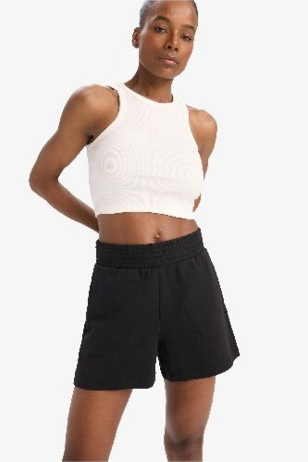 DeFactoFit Oversize Geniş Kalıp Kısa Paça Sporcu Şort C6135AX25SM - 3
