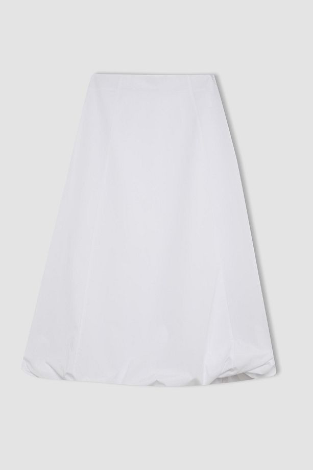Balloon Fit Poplin Maxi Etek C8936AX24SM - 7