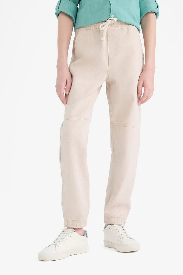 Erkek Çocuk Standart Jogger Paça Gabardin Pantolon E5037A825SP - 1
