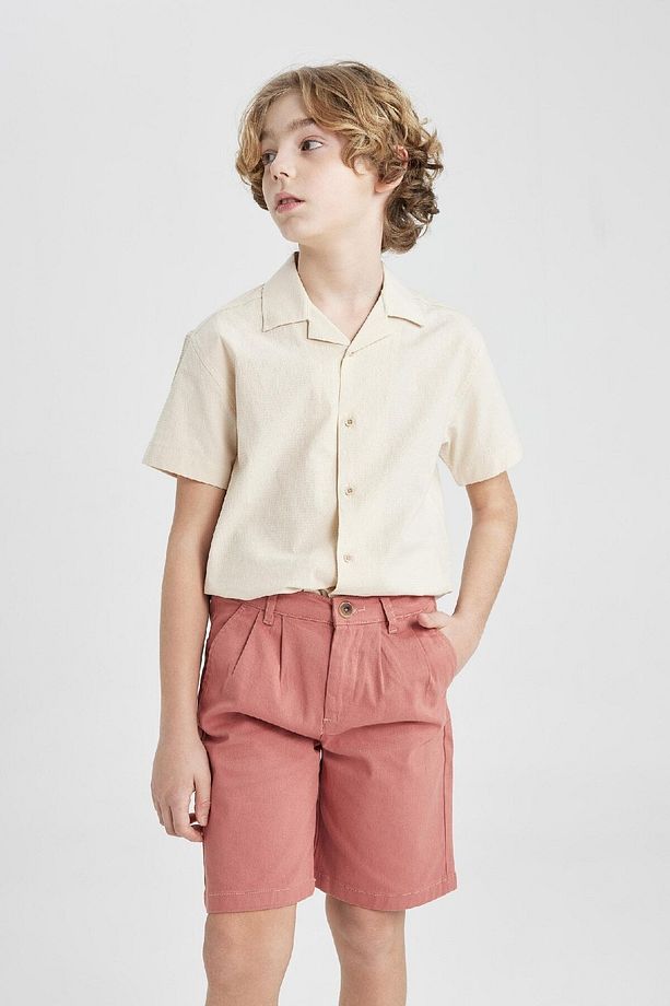 Erkek Çocuk Gabardin Şort B8940A824SP - 3