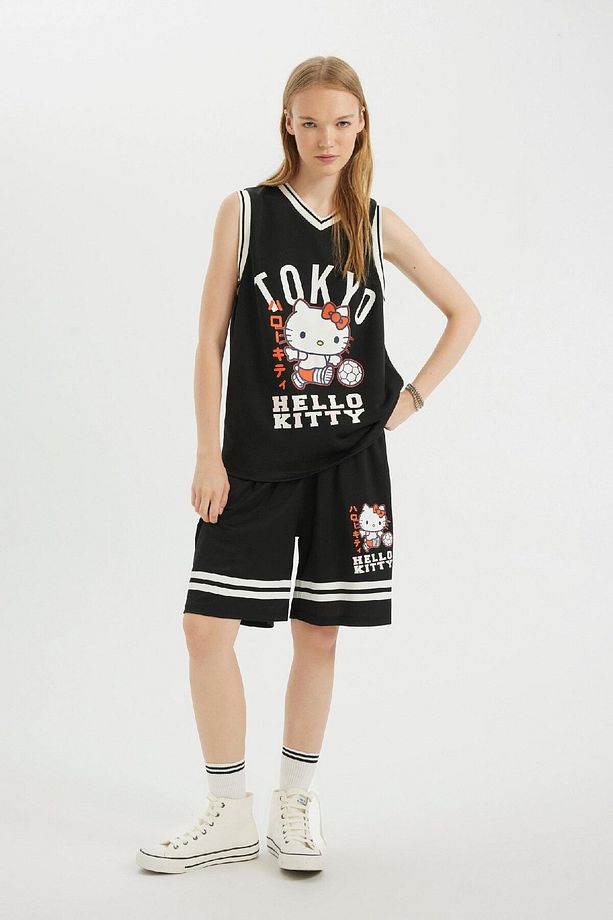 Coool Hello Kitty Loose Fit Şort D4218AX24HS - 4