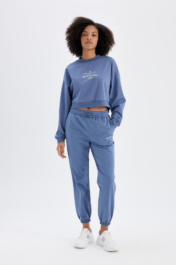 Fit Sporcu Jogger Eşofman Altı Standart Fit Basic Düz Uzun C9381ax24au - 5
