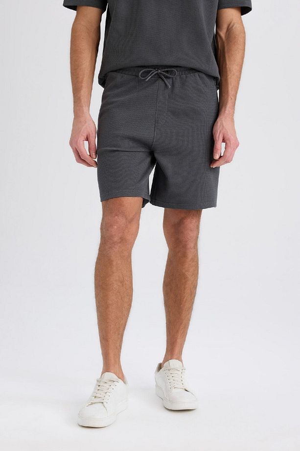 Regular Fit Düz Paça Cepli Basic Düz Şort B8792ax25sm - 1