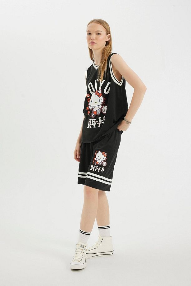 Coool Hello Kitty Loose Fit Şort D4218AX24HS - 6