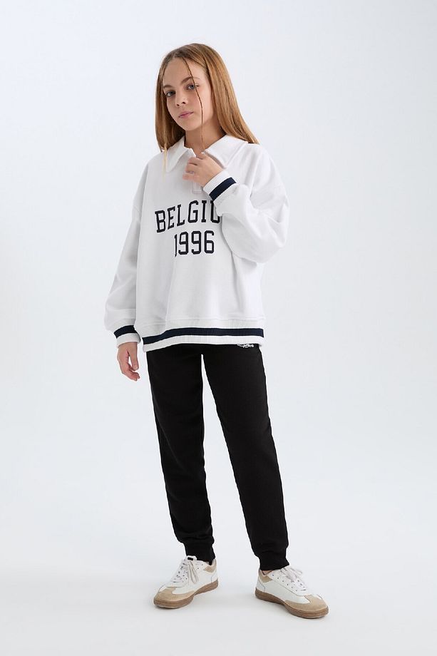 Kız Çocuk Jogger Fit Pantolon D6482a8ns - 2