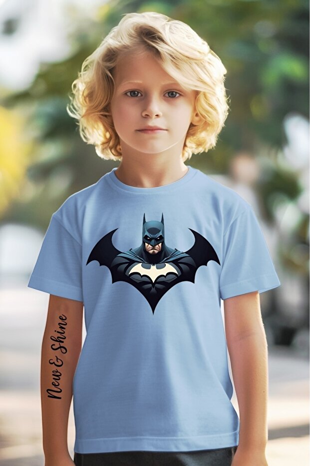 Batman Printed Oversized Kids T-Shirt