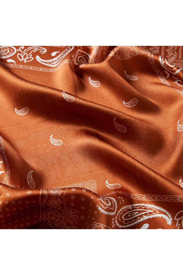 Patchwork Desenli Ipek Mendil Model 01 - 3