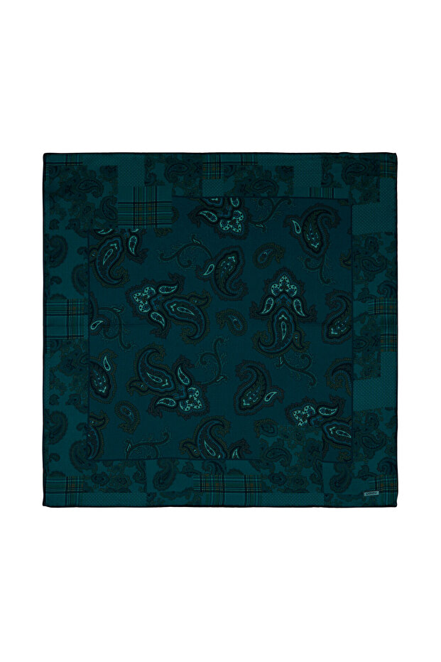 Patchwork Desenli Ipek Mendil Model 11 - 1