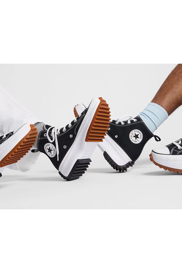 Run Star Hike Recycled Polyester Platform Günlük Ayakkabı Siyah - 2