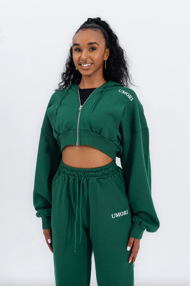 Jogger Eşofman Set "Yeşil" Kapüşon&Eşofman - 4