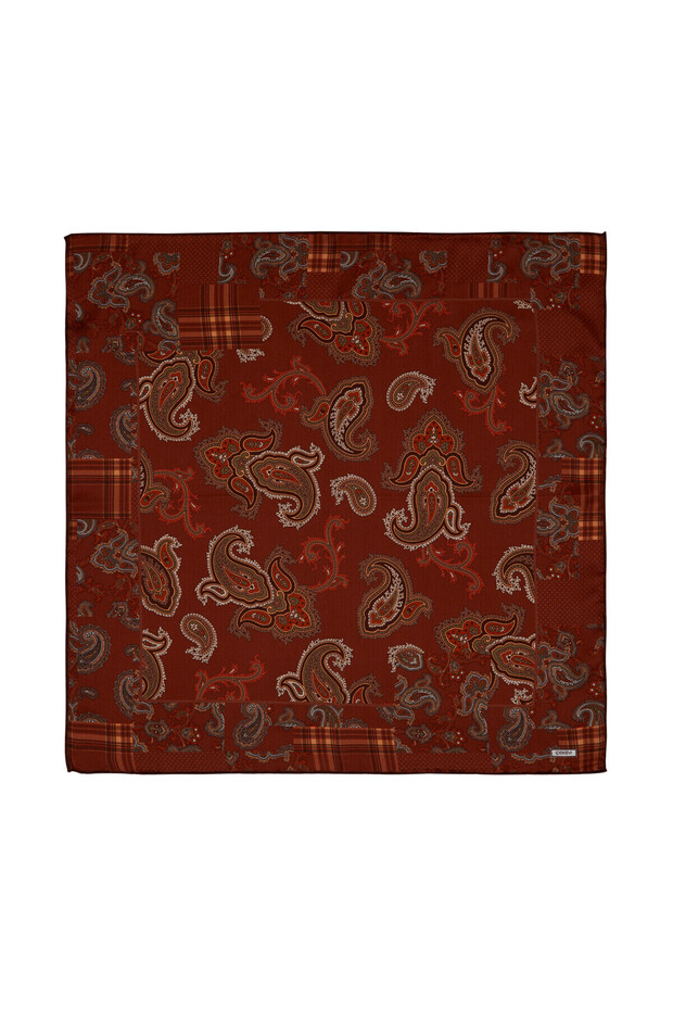 Patchwork Desenli Ipek Mendil Model 10 - 1