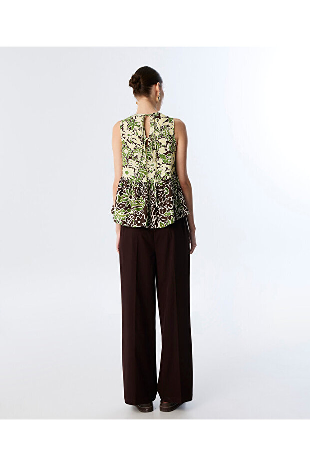 ÇİÇEK DESEN BLUZ - 6