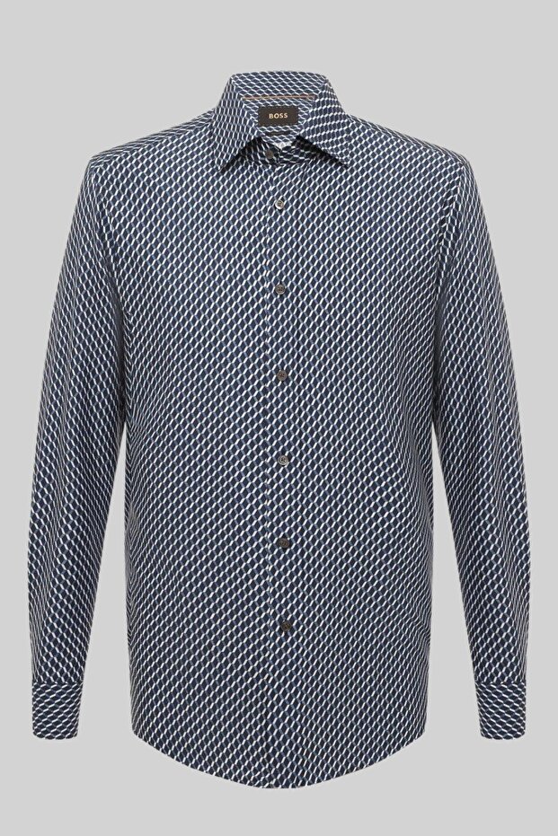 Erkek Gömlek Lacivert - 1