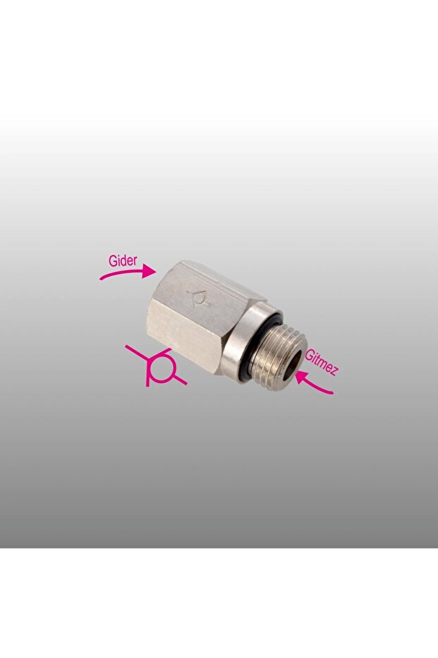 1/4 - 1/4 mm Dişi Tip ÇekValf Rekor B Tip (EKONOMİK) - 1