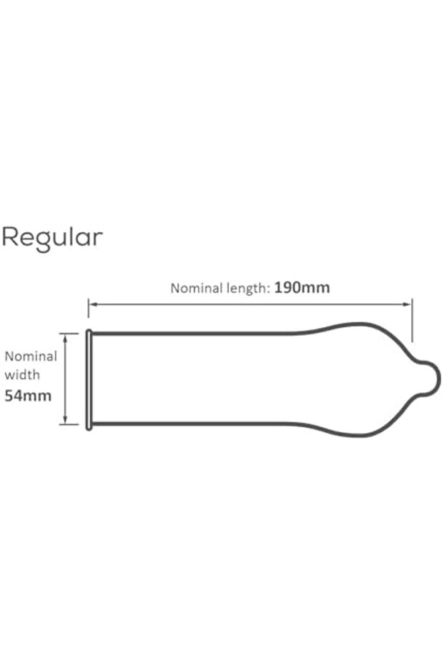 واقيات ذكرية عادية، 12 قطعة - 5
