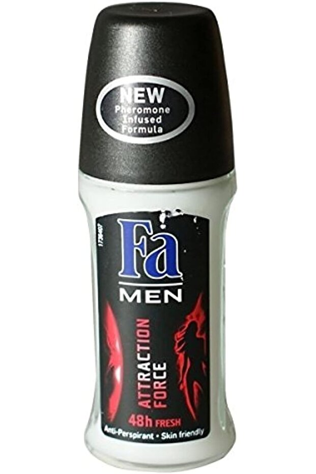 Roll-On Deodorant For Men - Attraction Force 1.7 Oz.