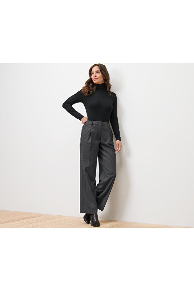 Rahat Kumaş Pantolon - 1