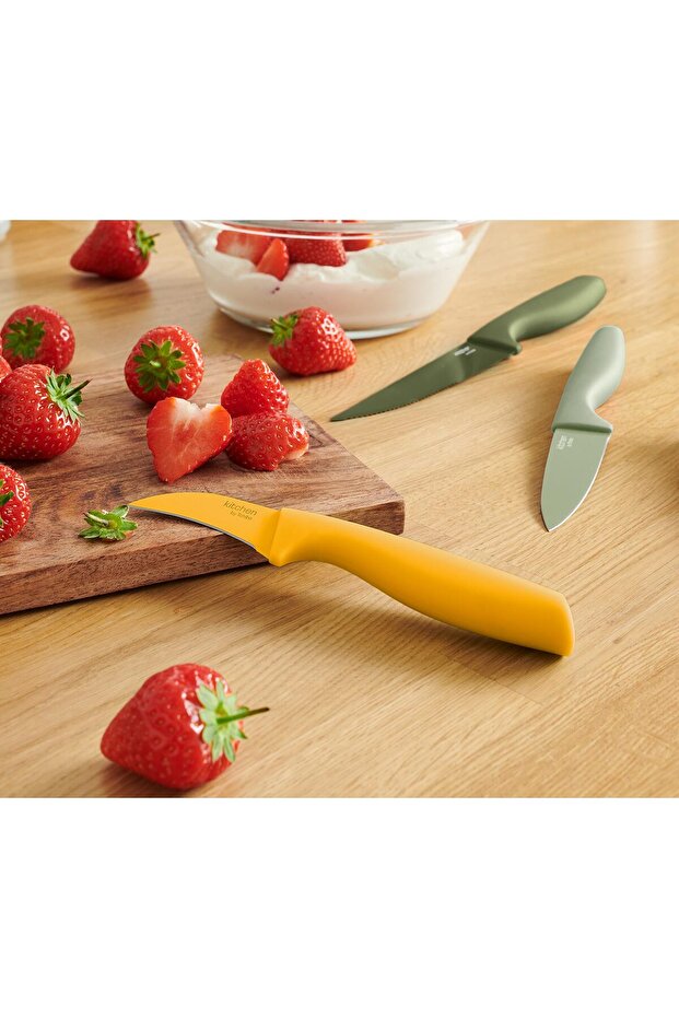 3 Adet Mutfak Bıçağı - 1