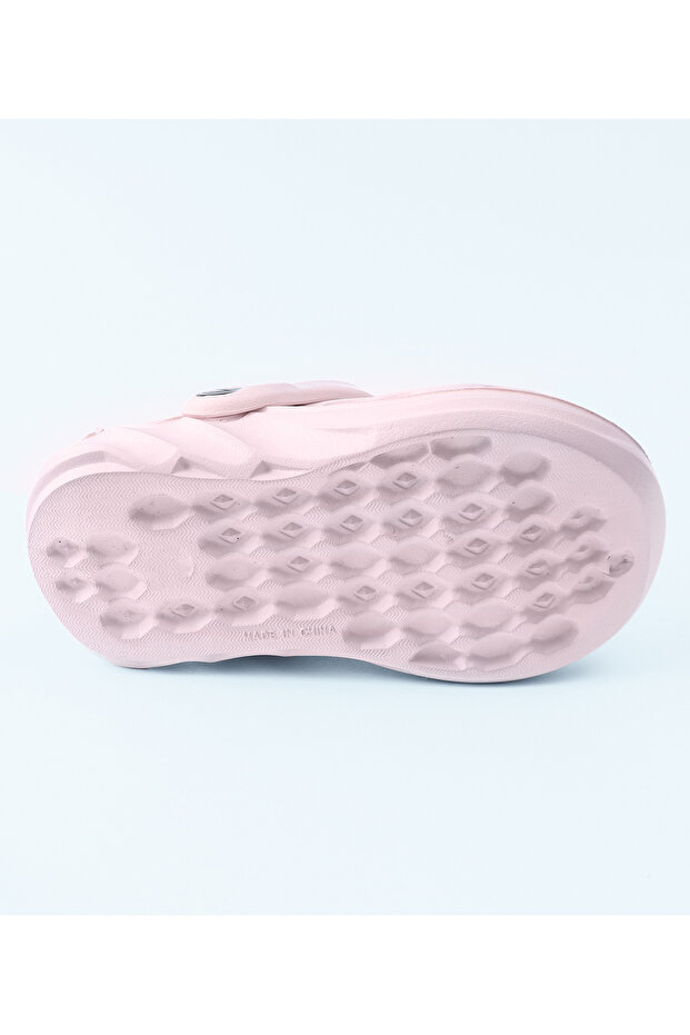 SAPS Solid Back Strap Closure Clogs - Pink - 8