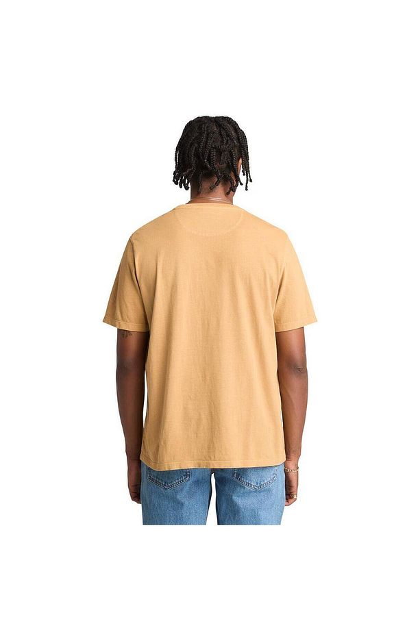 Dunstan Rıver Garment Dye Short Sleeve T Erkek Tişört Tb0a5yayeh31 Şampanya-l - 5