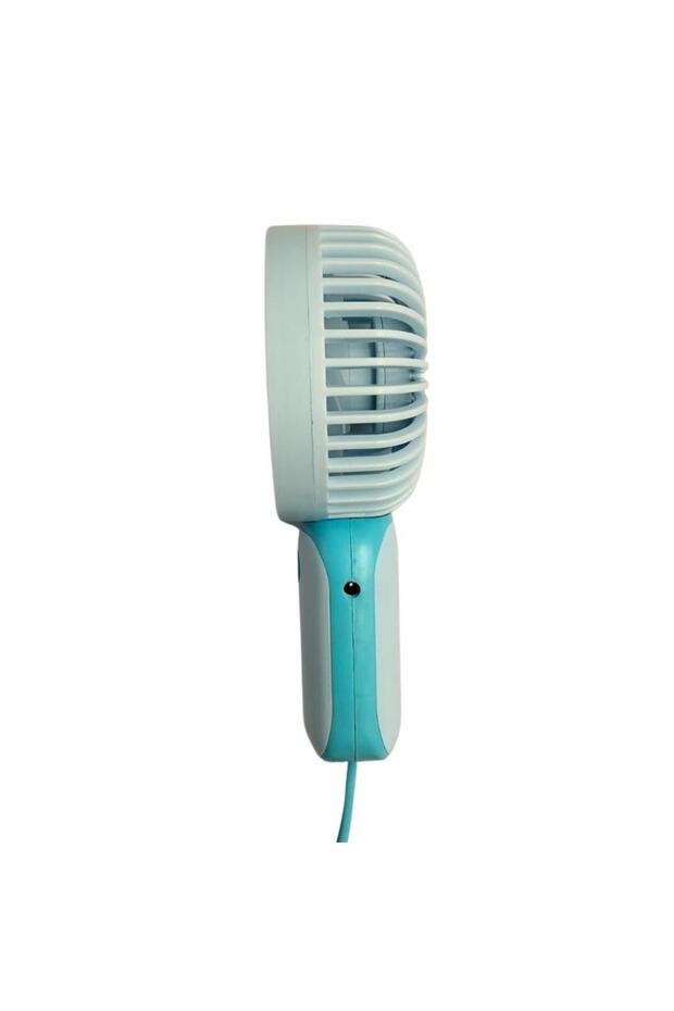 Mini El Fanı Taşınabilir Serinletici Şarjlı Vantilatör Tek Kademeli Hız Ayarı Ym88151 - 2
