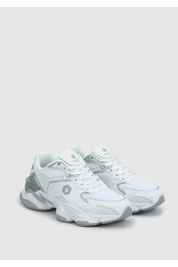 Madax Beyaz Deri Kadın Sneaker - 2