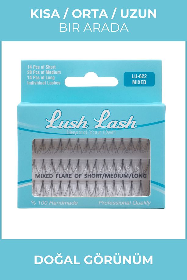 Lash Tekli Takma Kirpik Mixed - 1