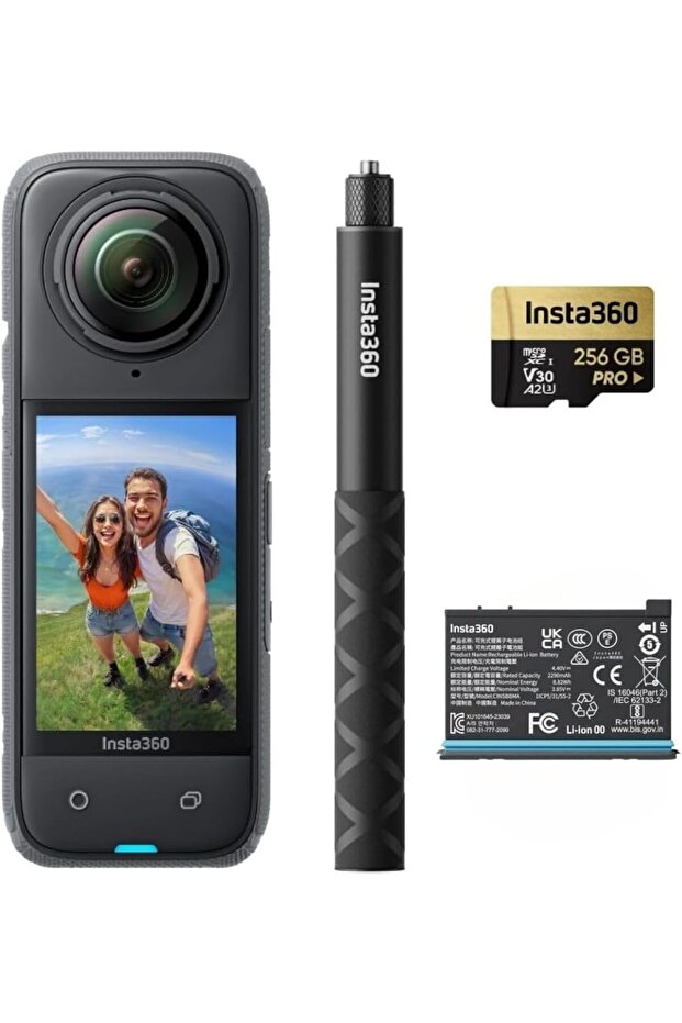 X4 Adventure Bundle - 8K Waterproof 360 Action Camera - 1