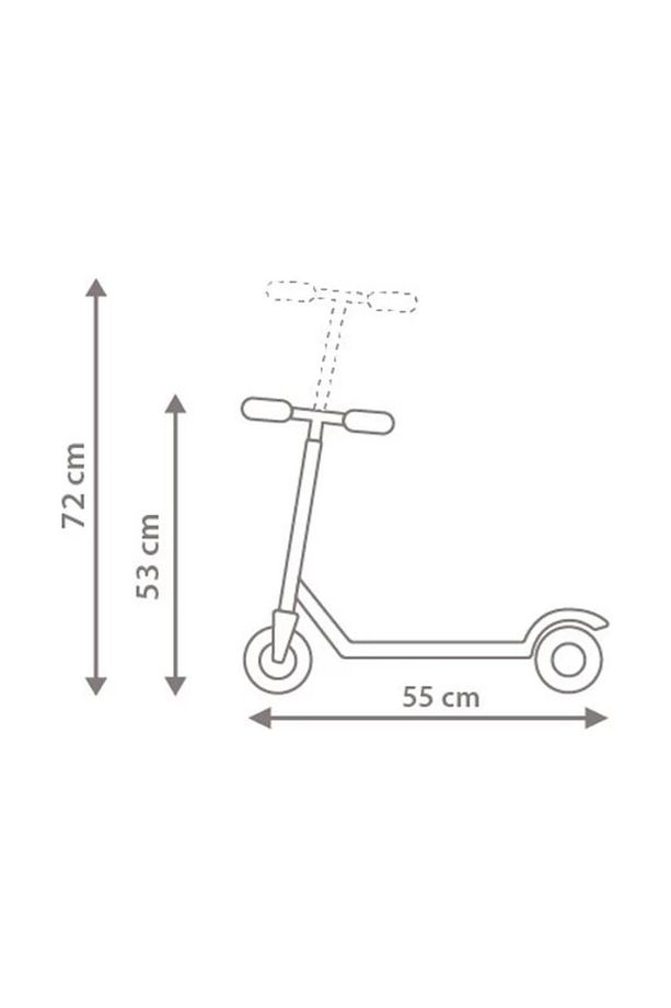 Rookie Pembe 3 Tekerlekli Led Işıklı Scooter - 7