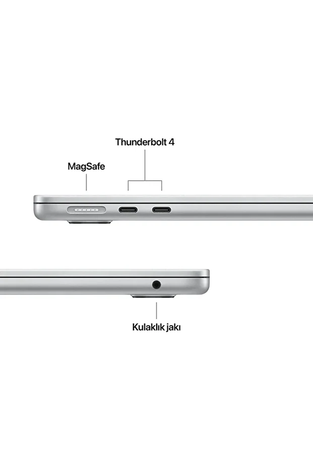 MC654TU/A/MacBook Air/Apple M4 İşlemci (10 Çekirdek CPU-10 Çekirdek GPU)/24GB RAM/512GB SSD/13 - 6