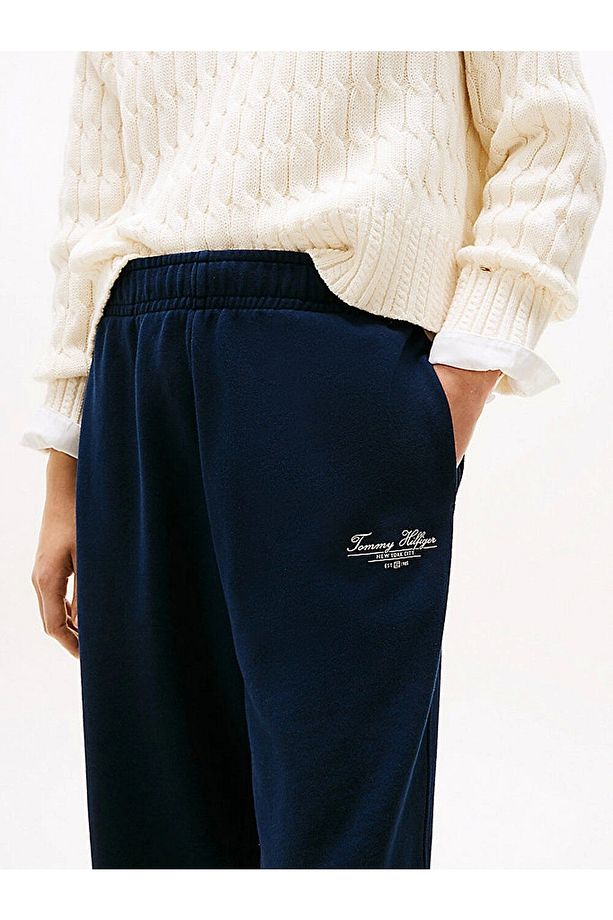 REG SCRIPT SWEATPANT Kadın Eşofman Altı WW0WW45576C1G - 5