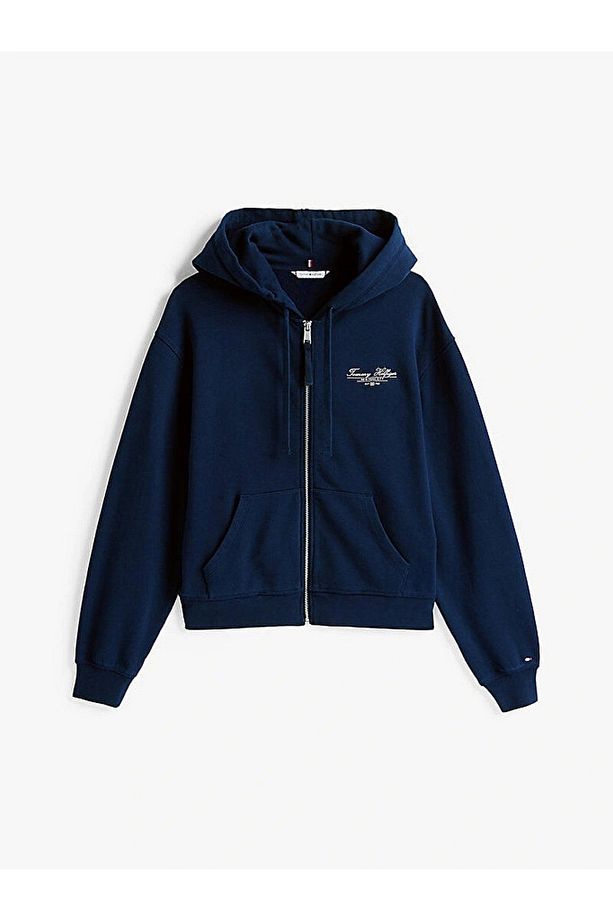REG SCRIPT ZIP HOODIE Kadın Eşofman Üstü WW0WW44632C1G - 6