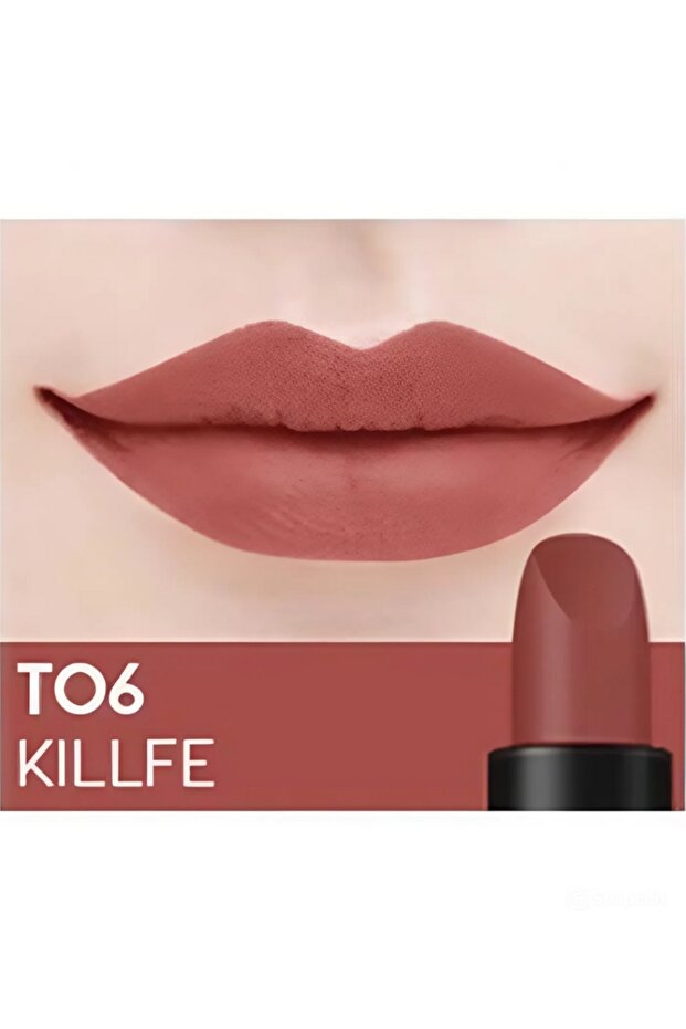 روج احمر شفاه مخملي - 1