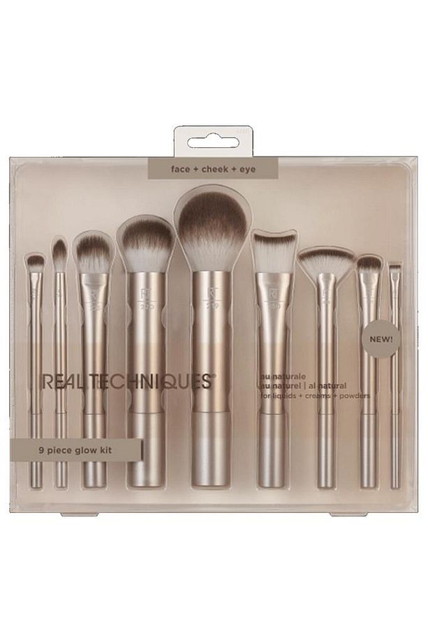 Al Natural 9 Piece Glow Kit -RT4266 Makyaj Fırça Seti - 1