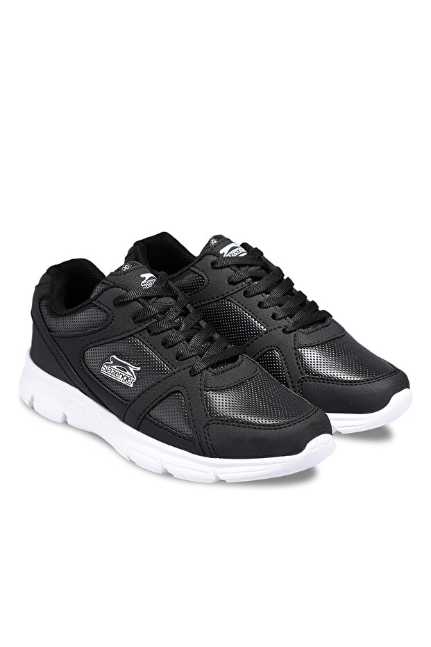 Comfortable Daily Casual Lace-Up Unisex Sports Sneaker Black