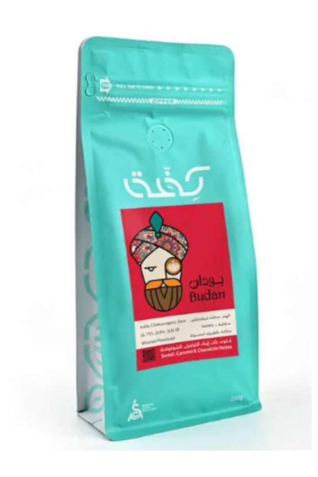 حبوب قهوة بودان 250 جرام - 1